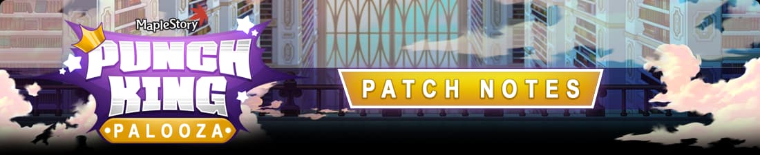 Punch King Palooza banner in front of an ornate palace hall