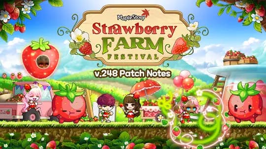 Strawberry Farm-Festival-Banner mit Erdbeerbauer, Lastwagen und riesiger Erdbeere