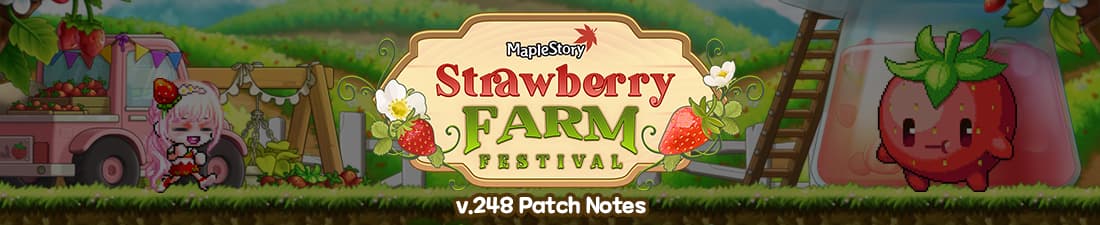 Strawberry Farm-Festival-Banner mit Erdbeerbauer, Lastwagen und riesiger Erdbeere