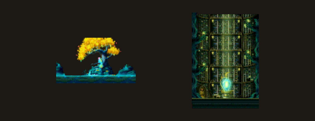 Minimaps of Forest Depths Spring and Magician Association