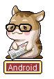 Terryroid android wearing glasses