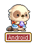 Enkiroid-Android mit einer Muschel
