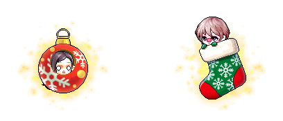 Maplemas-Ball- und Stocking-Reittiere