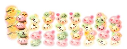 Schadenszahlen des Rice Cake Damage Skin