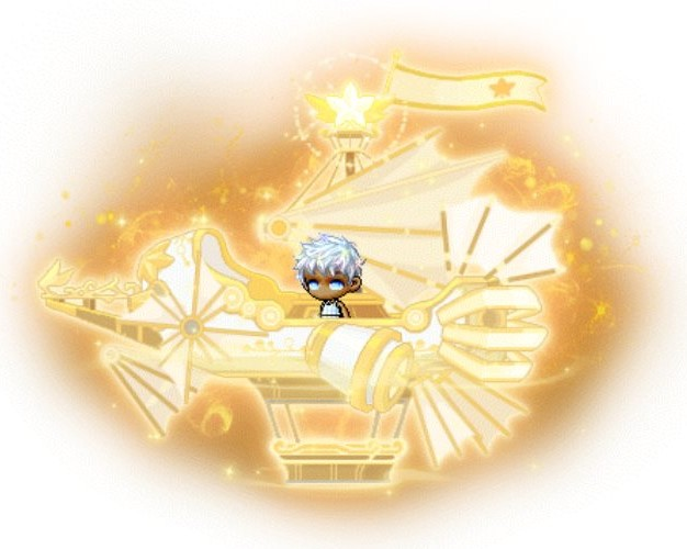 Reittier Golden Orbis Airship Mount