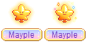 Haustier Mayple und Mayple's Glitter