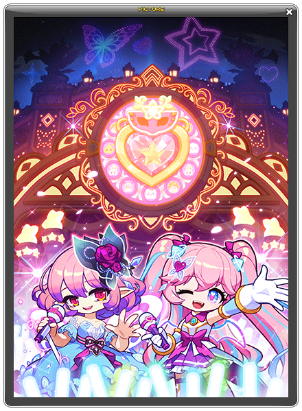 Dream Concert Poster: Angelic Buster x Lucid
