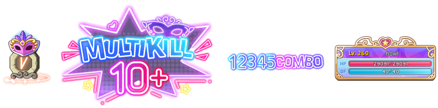 Konzert-Skin von Angelic Buster und Lucid