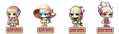 Auswahl Sugaroid, Lilinroid, Laniaroid und Moniroid
