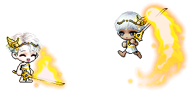Hyper Burning Crown, Robe und Sword