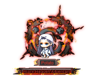 Berserked Cape Effect and Black Heaven Adversary medal