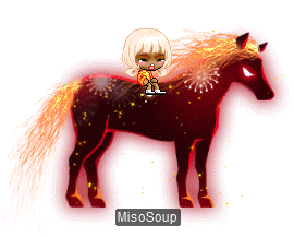 Fireworks Horse mount
