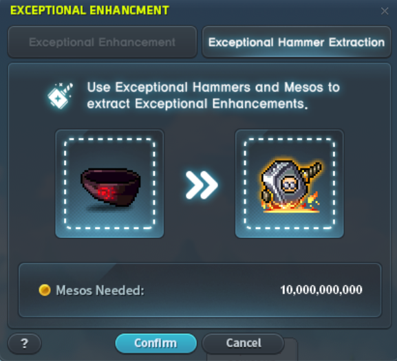 Extraction Exceptional Hammer d’une ceinture