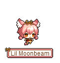 Familier Lil Moonbeam avec oreilles de renard roses