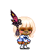 New Shade Hero Feather portée sur la tête