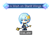 A Wish on Starlit Wings title above Sia