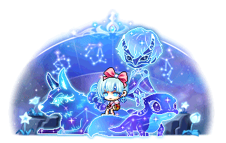 Friend of the Constellations Chair surrounding Sia with star figures