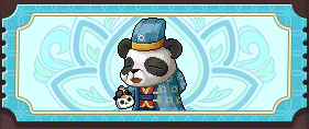 Path to Sagehood ticket showing a panda holding a bottle