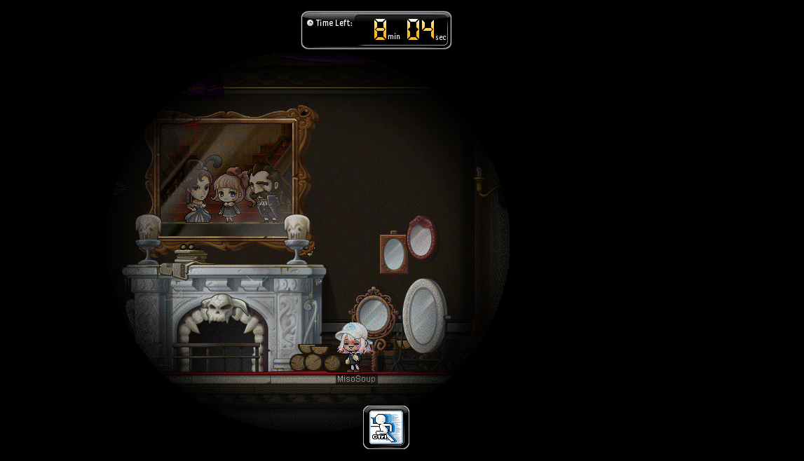 Haunted-Mansion-Stockwerk und Portalwahl