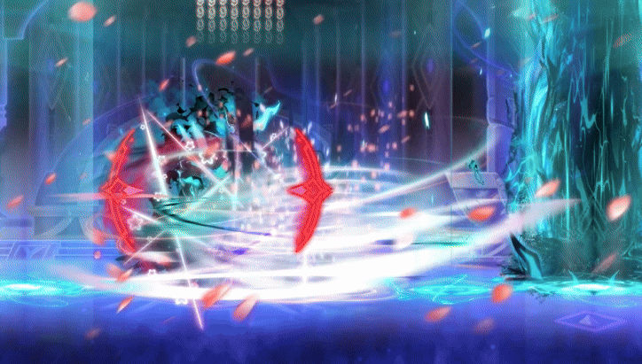 Ren führt Rising Azure Dragon: Heartbound Verse aus