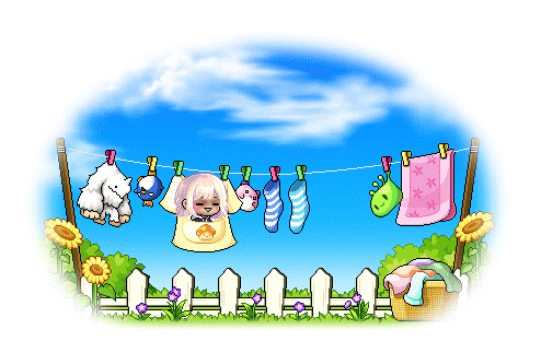 Perfect Day for Laundry Chair