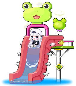 Red Froggie Water Slide Chair