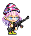 Neon Camouflage outfit