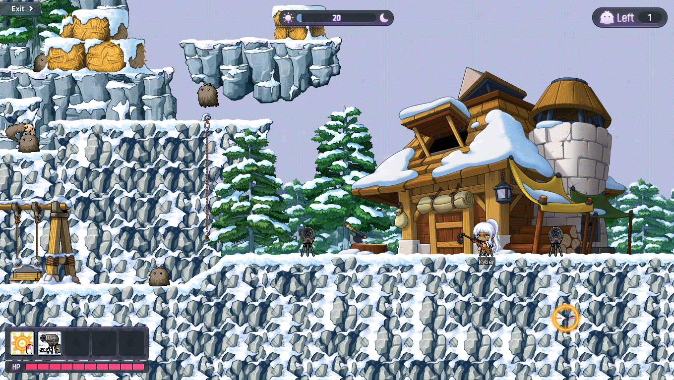 Ein Night-of-the-Yeti-Jäger sucht bei Tag